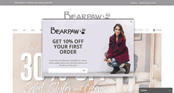 Desktop Screenshot of bearpaw.com